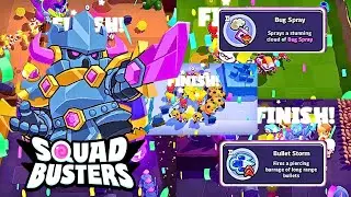 Bug Spray And Bullet Storm P.E.K.K.A Showdown Gameplay ‼️ Squad Busters