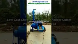 Low Cost Chaff Cutter Machine Fodder Cutter Processing Forage Feed