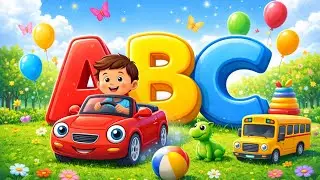 Learn ABCD with Cars 🚗 | Alphabet Learning for Kids | Fun & Easy