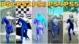 Pepsi Man Graphics Comparison PS1 vs PS2 vs PS3 vs PS4 vs PS5