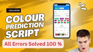 Colour Prediction script latest version | 100 % working | All Problem solved | Code Caption