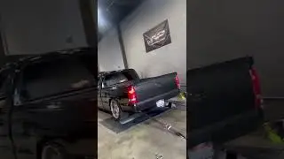 Turbo 6.2 Jake&rsquo;s performance stage 3 4l80 puts down 700+whp on 18psi #fyp #1320video #silverado
