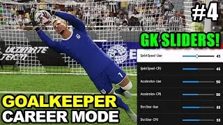 Goalkeeper Sliders! | EA FC 25 Goalkeeper Career Mode EP4