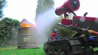 Firefighters Deploy MASSIVE RC Fire Tanker in Industrial Blaze Battle!
