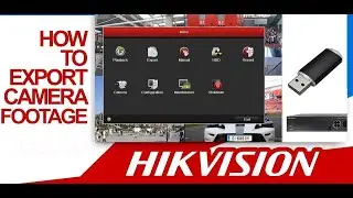 Hikvision DVR Footage Backup in pendrive and External Hardisk