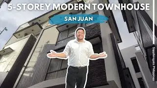 5-Storey Modern Townhouse in San Juan [ House Tour – Episode 2]