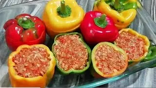 Лучший Рецепт Сочного Фаршированного Перца на Каждый День. ТОП Рецепт