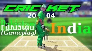 EA cricket 2004 Test match Pakistan vs India 2nd innings