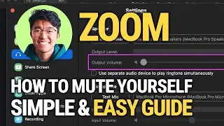 How to Mute Yourself on Zoom: Simple & Easy Guide!