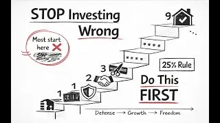 The Financial Order of Operations: The 9-Step System to Build Wealth (25% Rule + 4% Retirement Plan)