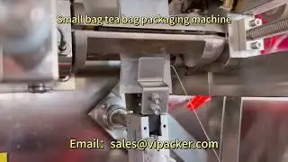 Bulgarian black tea filter paper single chamber tea bag packaging machine #teapackingmachine