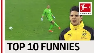 Funniest Bundesliga Moments 2017/18 So Far - Aubameyang, Keita, Neuer & More