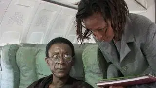 Hausa film, English captions: President Condom (