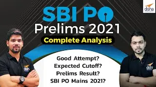 Expected Cutoff | Good Attempts SBI PO Prelims 2021 Complete Analysis. #sbipoprelimsanalysis