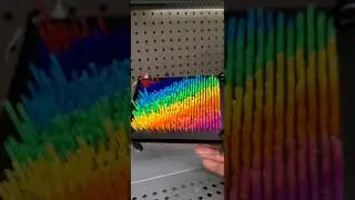 PIN ART TOY!! #satisfying #shorts #amazing #toy #art #yearofyou #asmr #viral