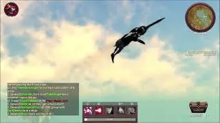 Weird Goat Simulator MMO sky glitch