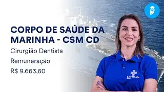 Concurso Corpo de Sa&uacute;de da Marinha: Plano de Estudos P&oacute;s-Edital 2026 - Ortodontia