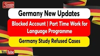 Germany Study Visa Updates 2024 | Blocked Account Amount Increased? &Language Program Working Rights