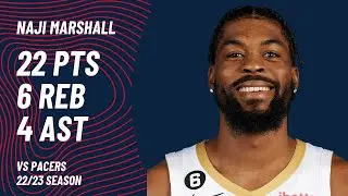 Naji Marshall vs Indiana Pacers | Dec 26, 2022