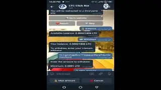 WITHDRAWAL PROOF OF LITECOIN FRON 