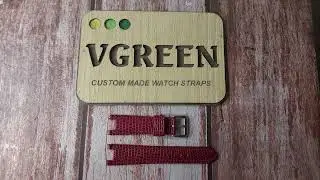 Red Lizard Leather Custom Notched Strap For TAG HEUER s/el Watch