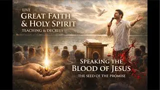 LIVE Great Faith Holy Spirit Teaching, Decrees | The Seed of the Promise Speaking the Blood of Jesus