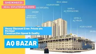 Construction Speed & Quality by BTK Best Private Builder| AQ BAZAR| Pre-Launching Price| Bahria Town