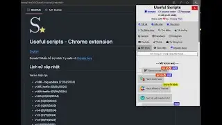 Install the Ultimate chrome extension - Useful scripts