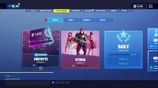 FORTNITE FORTBYTE #36 LOCATION - accessible by sentinel on a frozen island