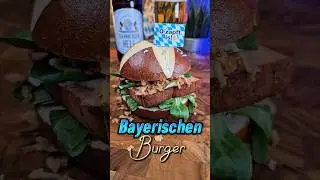Bayerischer Burger 🤩👍🏼 #leberk&auml;se #burger #rezepte #f&uuml;rdich #lecker #essen #bayern #bavaria #viral
