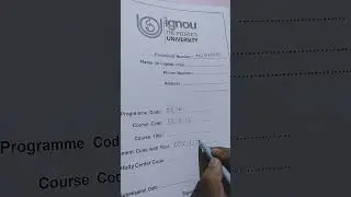 IGNOU Front page 📄..DECE Course..#ignou