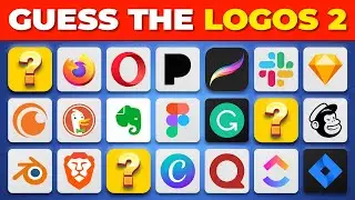 52 Logos Challenge 👀 | How Many Can You Guess? (Part 2)