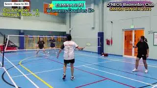 (ELIMS) WDE+ D'NEOS Smash Cancer 2024 - Charry/Trisha vs Cris/Partner