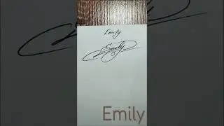 Emily #подпись #signature #like