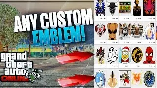 GTA 5 Online: How To Get ''CUSTOM CREW EMBLEMS'' [2019] Patch 1.46! EASY Custom Crew Emblem Tutorial
