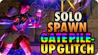 BO4 Zombie Glitches: Solo Zombie Pile-Up Glitch on IX - Black Ops 4 Glitches
