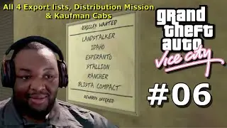 Sunshine Auto's Car Export Lists, Distribution & Kaufman Cabs - GTA Vice City Playthrough Part 6