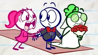 Pencilmiss Crashes Her Wedding! | Animation | Cartoons | Pencilmation