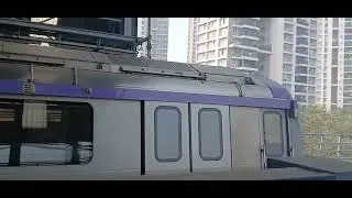 🚂🚃👌🏼 Travel underwater ac Local train 👌🏼🚂🚃#train 