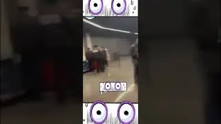 Seth Rollins attacker gets kicked out. Seth Rollins gets attacked by fan.