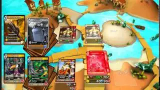 Card Monsters - red/yellow deck  (strong to Hydra. )