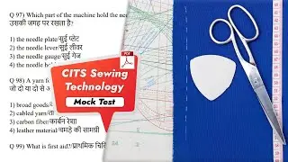 CTi Sewing Technology - Question Paper 2023 in Hindi & English