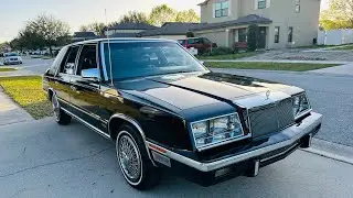 My 1987 Chrysler New Yorker Turbo
