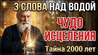 Вода ИСЦЕЛЯЕТ, если знать ЭТИ слова! СВЯТАЯ ВОДА дома за 30 секунд!