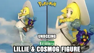 Pok&eacute;mon Sun and Moon - Lillie & Cosmog - 1/8 Scale Figure (Kotobukiya) - Unboxing & Review
