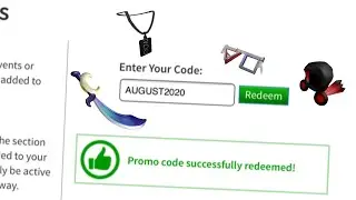 *NEW* ROBLOX PROMO CODES AUGUST 2020!!!