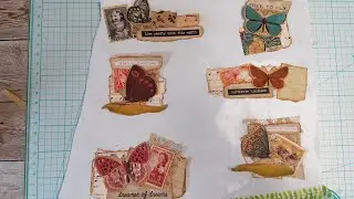 Junk Journal Ephemera - Embellishments 