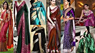 New trending Banarasi saree collection//New pattern Banarasi saree design//