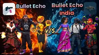 Bullet Echo India vs Global 🔥 Stalker Showdown! #RL_GAMING #gaming #viral #gameplay #bulletecho