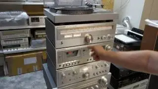 Nordmende Philharmonic Hi-Fi system PA-1100 TU-1050 CD-1050 RP-1100